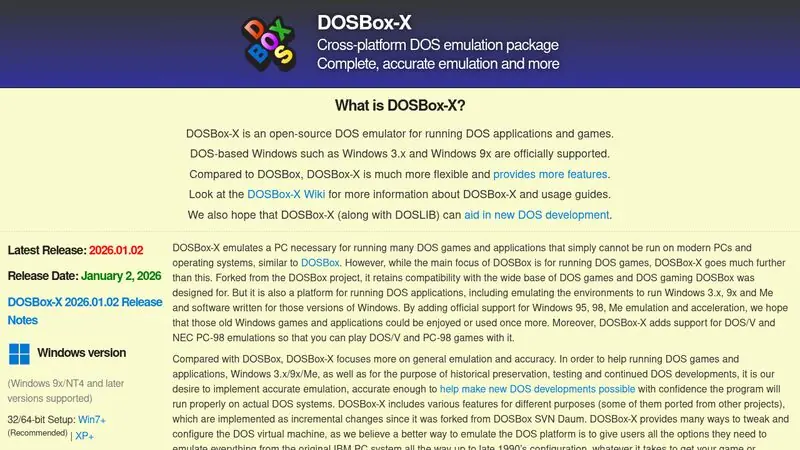 https://dosbox-x.com/