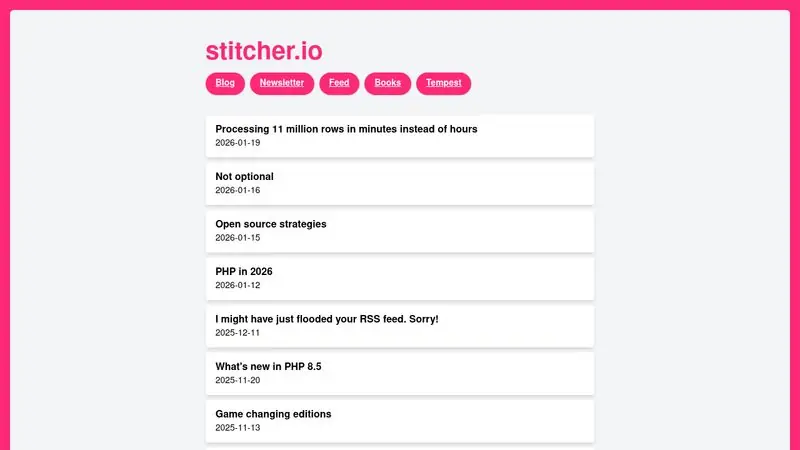 https://stitcher.io/