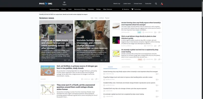 Phys.org - News and Articles on Science and Technology