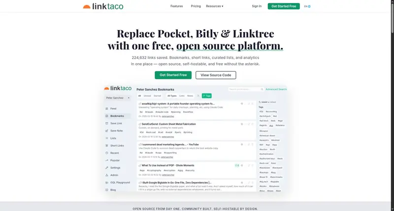 LinkTaco — Bookmarks, Link Shortening & Curated Lists in One Place | Link Taco