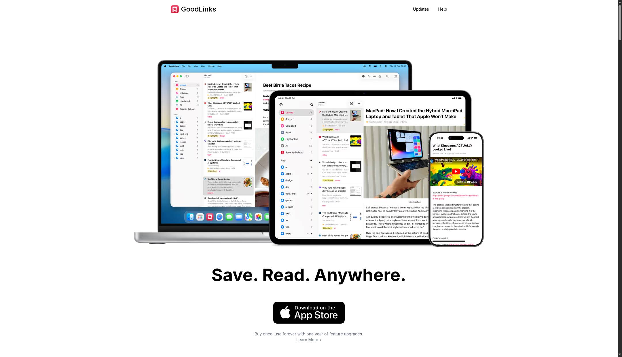 GoodLinks — The Better Way to Save and Read Articles