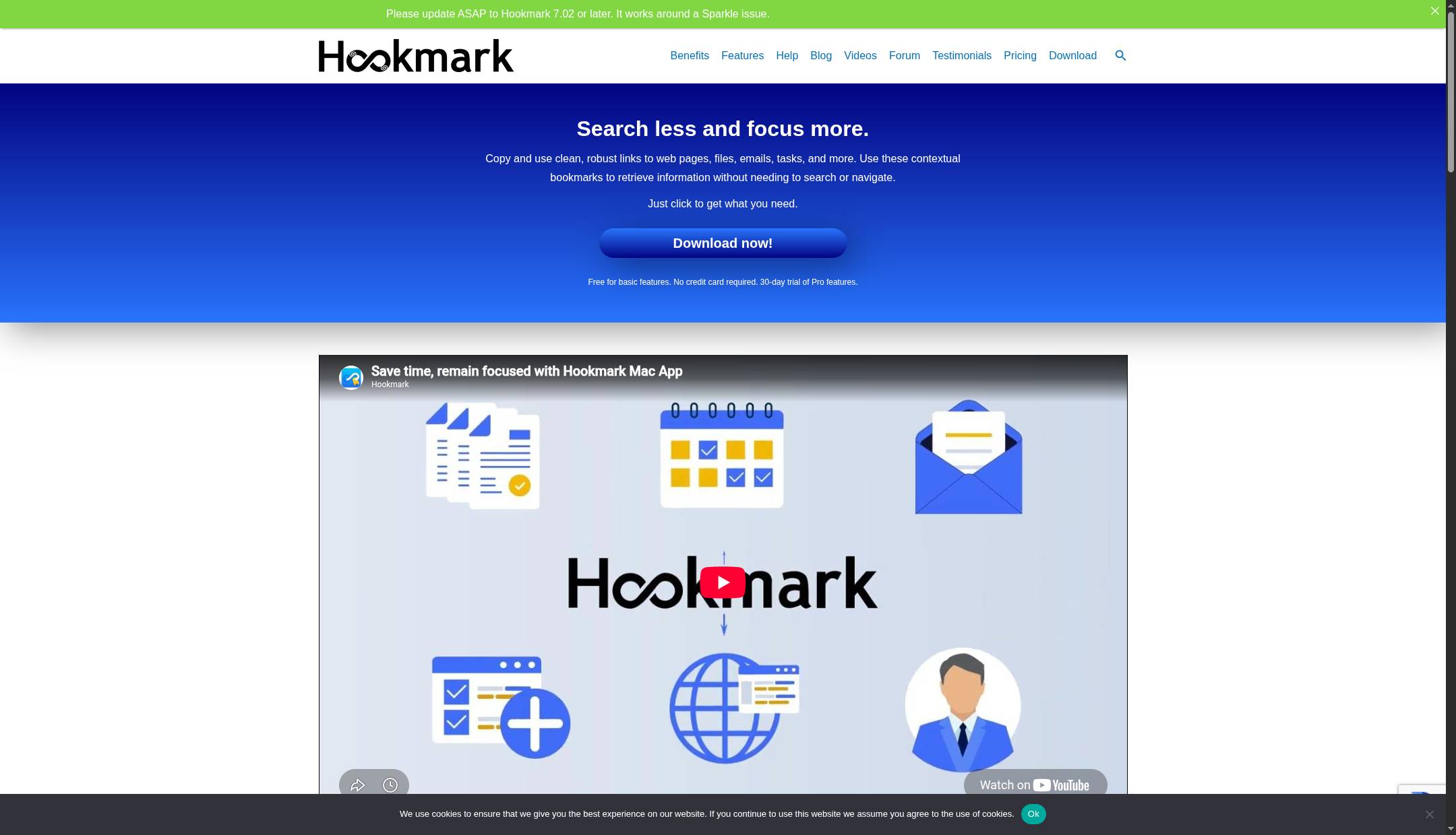 Hookmark – Links beat searching